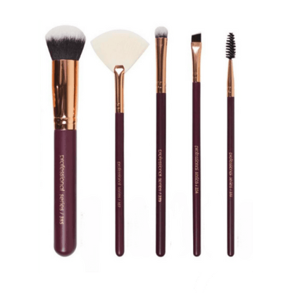 Nascita Burgundy Makeup Brush Set -95