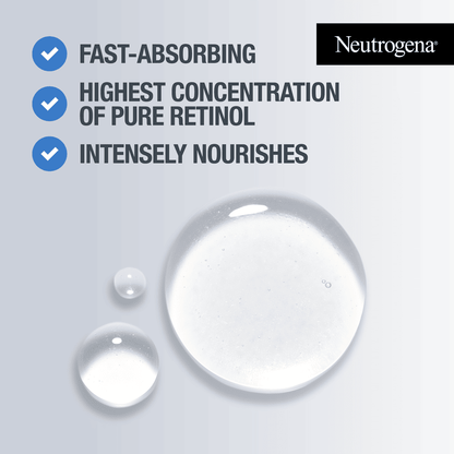 Neutrogena Retinol Boost+ Intense Night Serum 30ml / 1.0 fl oz 2 Pack