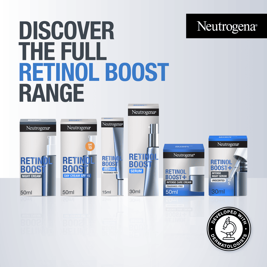 Neutrogena Retinol Boost+ Intense Night Serum 30ml / 1.0 fl oz 3 Pack