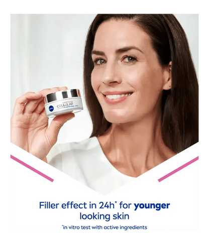 Nivea Cellular Expert Filler Firming Day Face Cream SPF 30 50 ml / 1.7 fl oz - 2 Pack