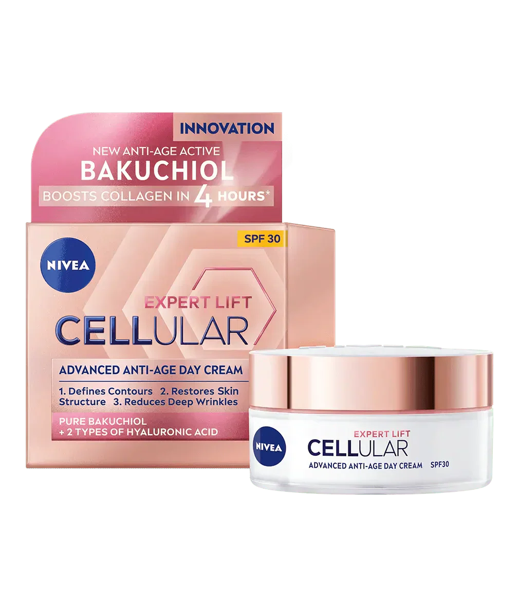 Nivea Cellular Expert Lift Pure Bakuchiol + HA Anti-Age Day Cream SPF30 50ml