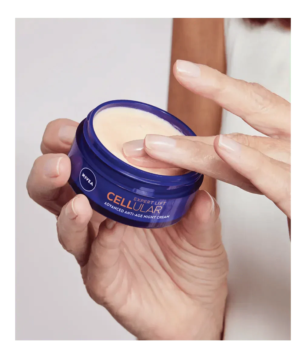 Nivea Cellular Expert Lift Pure Bakuchiol + HA Anti-Age Night Face Cream 50ml / 1.7 fl oz