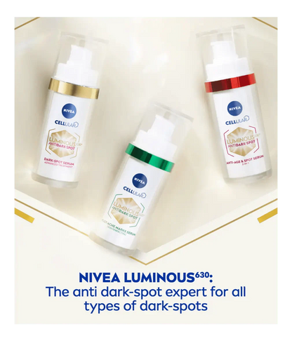 Nivea Luminous 630 Anti-Age &amp; Dark Spot 2-in-1 Serum with Collagen Booster 30ml / 1 fl.oz