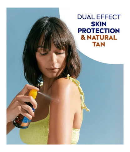 Nivea Sun Tan Activating Oil SPF30 Protect&amp;Bronze 200ml / 6.8 fl.oz - 3 Pack