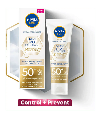 Nivea Sun UV Face Luminous 630 Spot Control Sun Fluid SPF50 40ml / 1.35 fl.oz