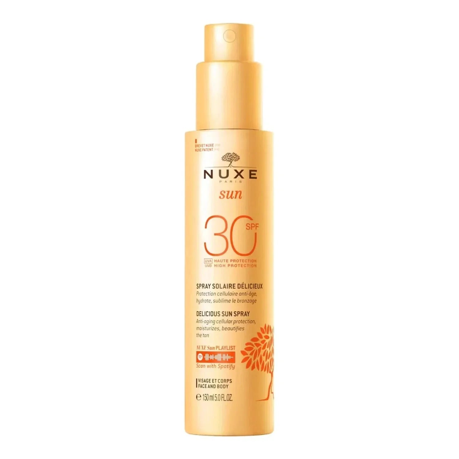 Nuxe Delicious Sun Spray High Protection Spf30 150 ml