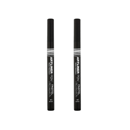 Pastel Artliner Pen - Artliner Pencil - 01 Black 2 Pack