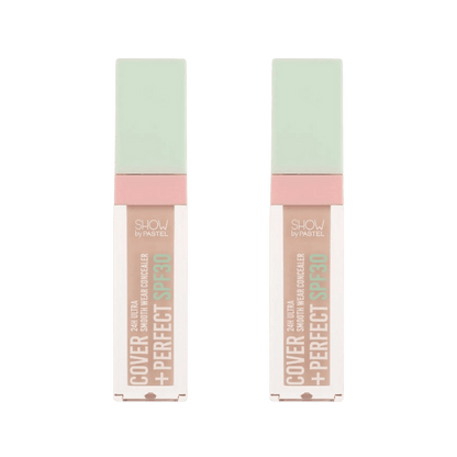 Pastel Cover Perfect 30spf Ultra Concealer - 304 Nude Pink -2 Pack