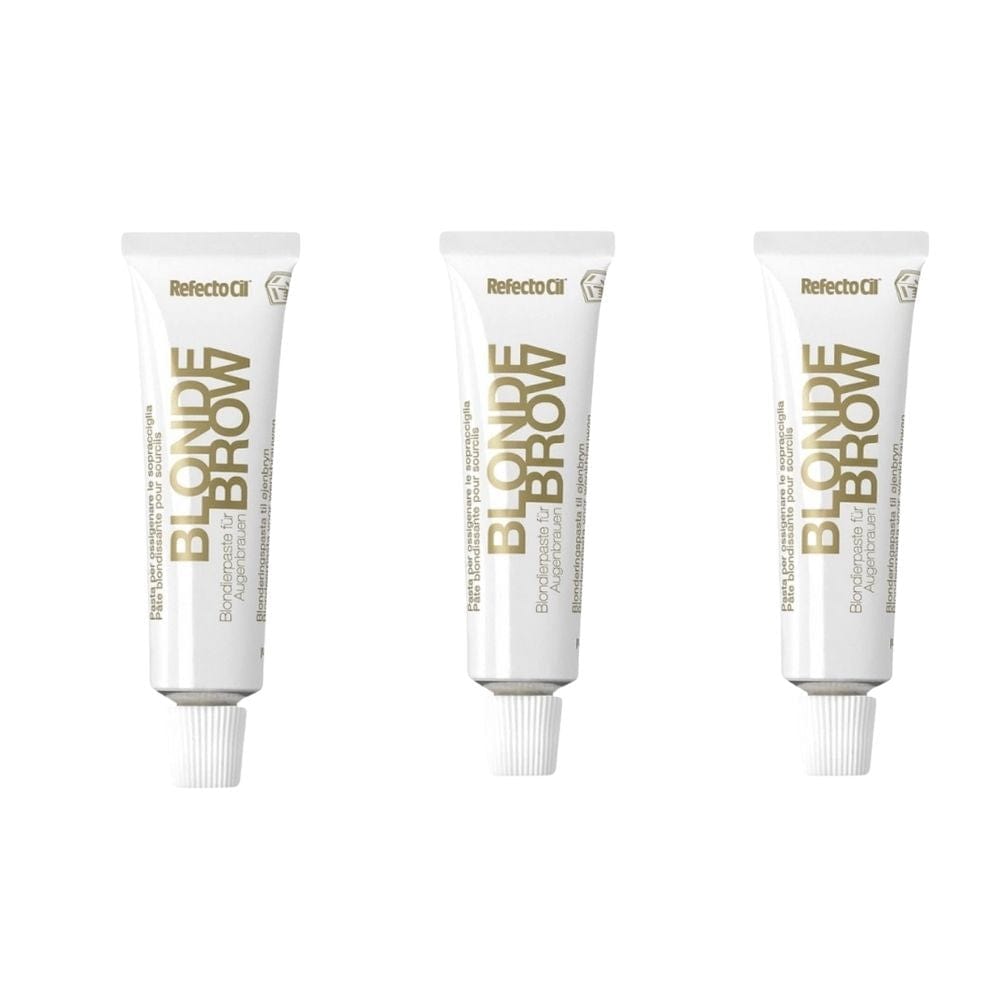 RefectoCil Blond Brow Lightening Eyebrow Dye 15 ml -3 Pack