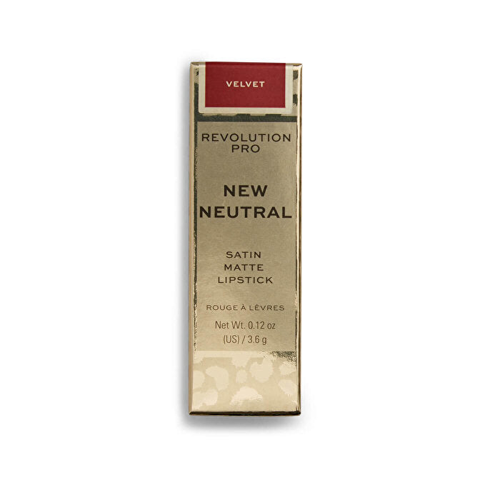 Revolution Pro Ruj New Neutral - Velvet