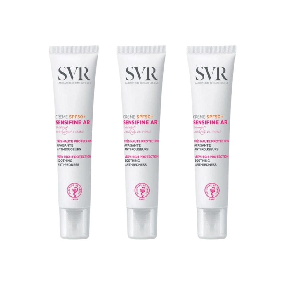 SVR Sensifine AR SPF50+ Sunscreen Cream 40 ml 3 Pack