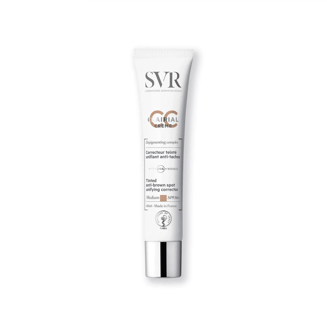 Svr Clairial CC Creme Spf50 Medium 40ml