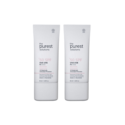 The Purest Sunscreen for Blemished Skin Spf50+ 50ml 2 Pack