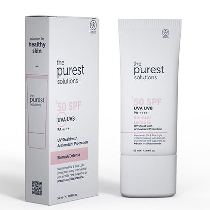 The Purest Sunscreen for Blemished Skin Spf50+ 50ml