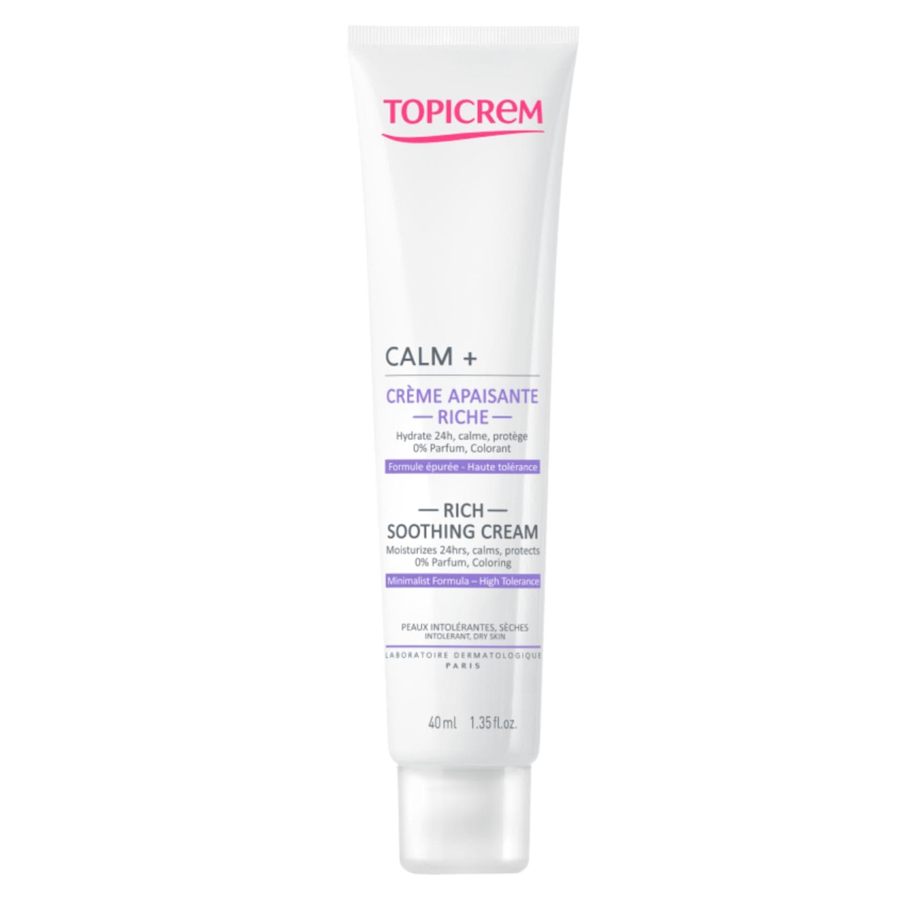 Topicrem Calm Rich Soothing Moisturising Cream 40 ml