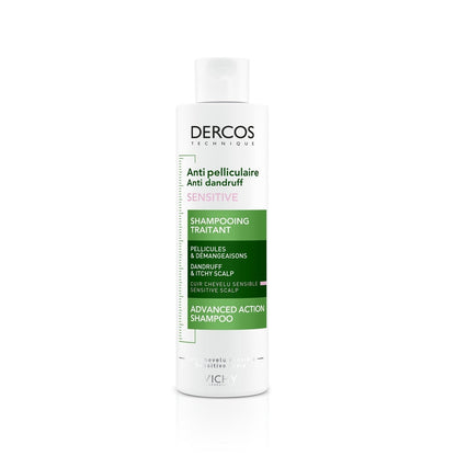 Vichy Dercos Anti Dandruff Sensitive Scalp Shampoo 200 ml