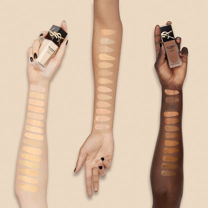 Yves Saint Laurent All Hours Shimmer Matte Finish Foundation -LW4